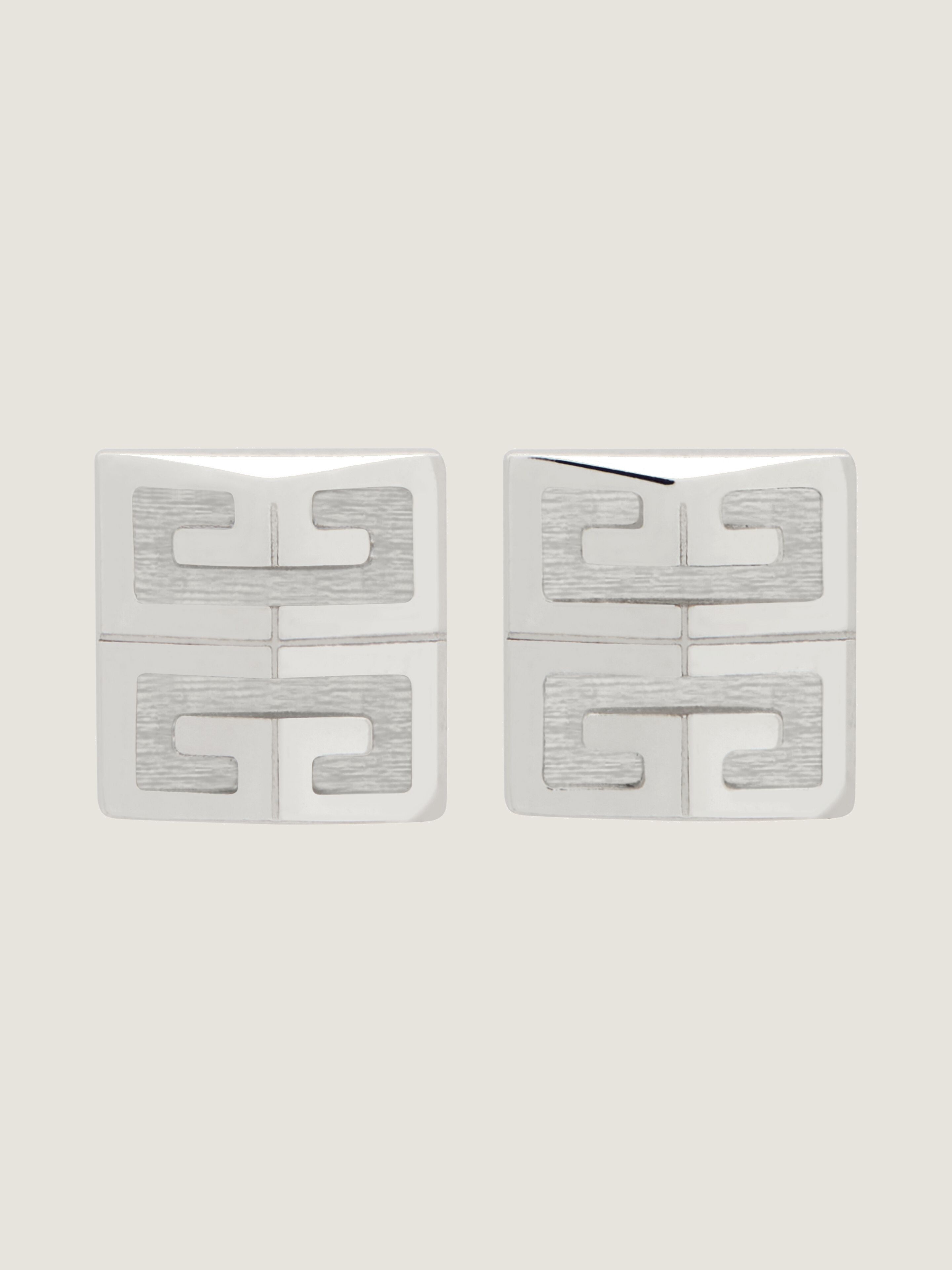 4G earrings in metal